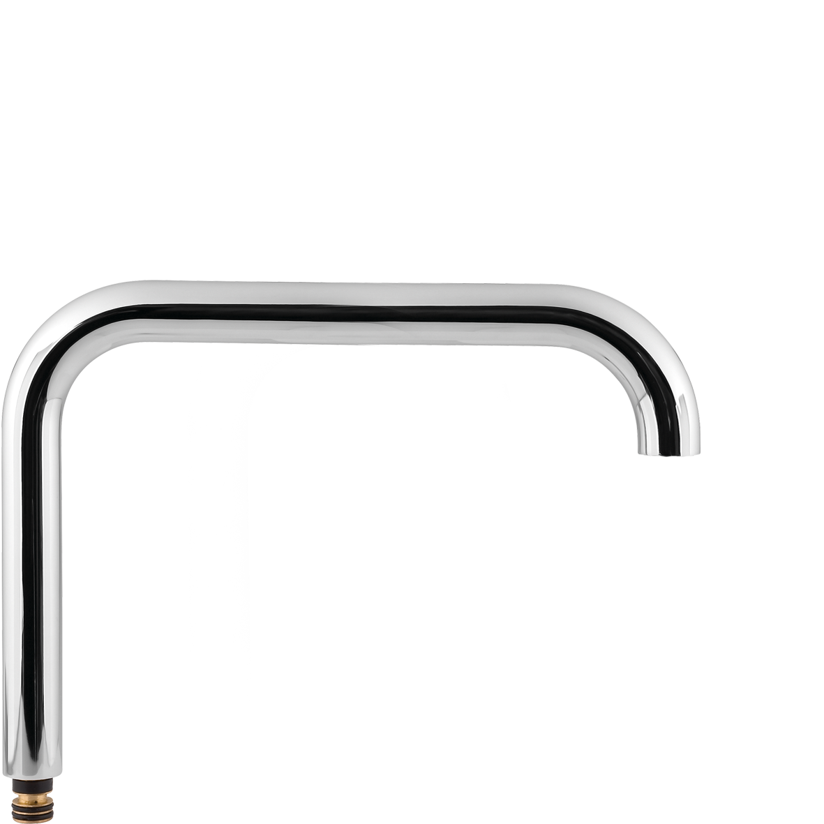 Schwenkauslauf HU Ø 30 mm gesteckt