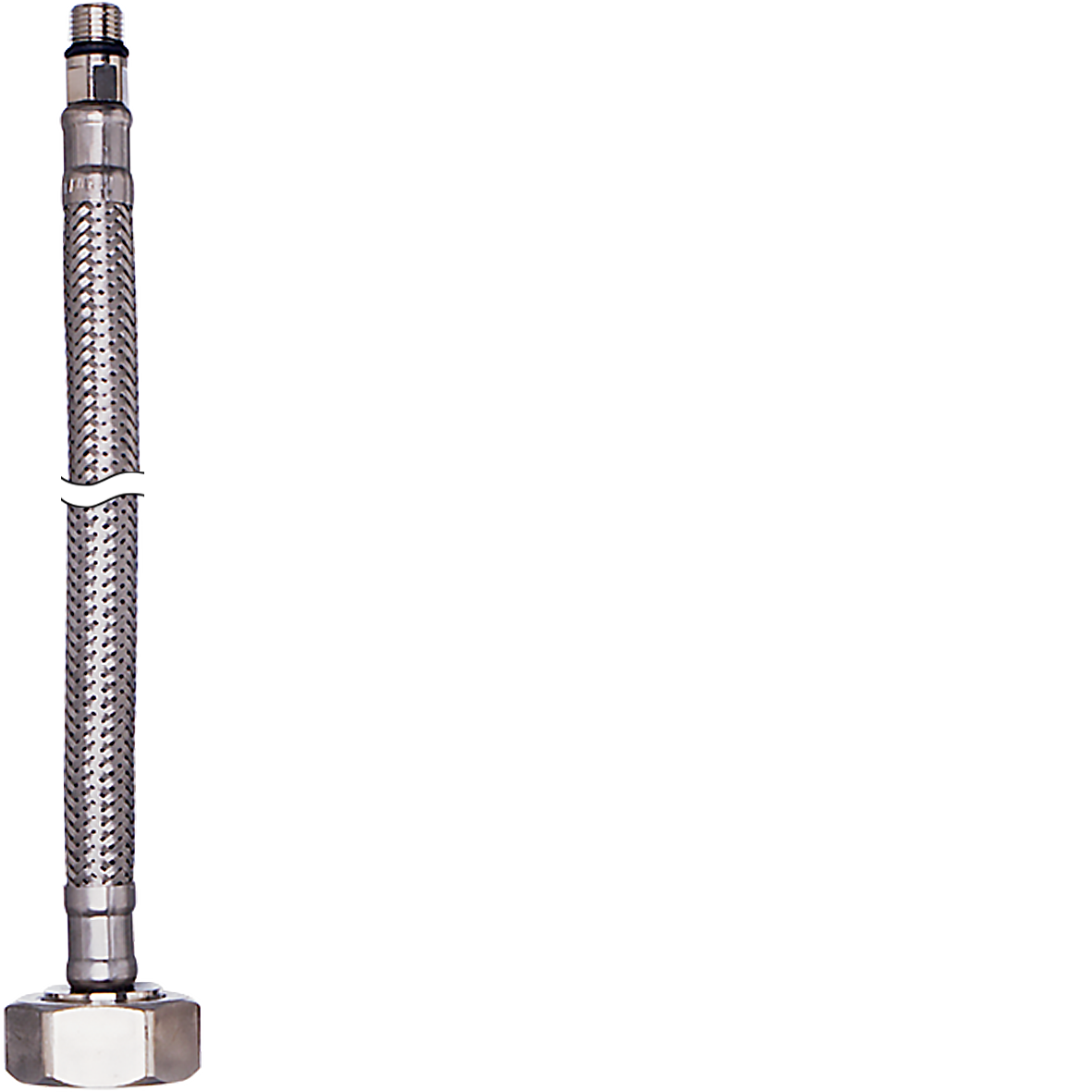 Verbindungsschlauch Ø 12 x 8 mm L 500 mm (Nippel L 17 mm) M10 x 3/4"