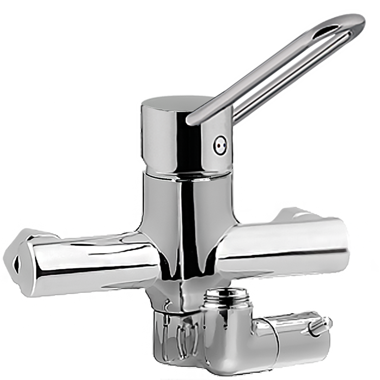 topSet Wandbatterie für Brauseschlauch 3/4"