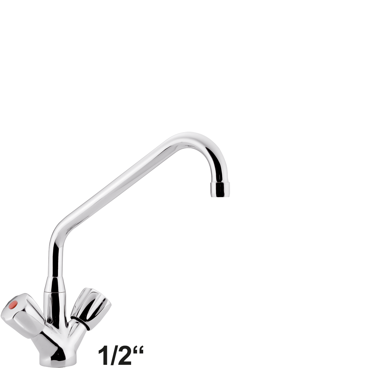 profi Einlochbatterie 1/2"