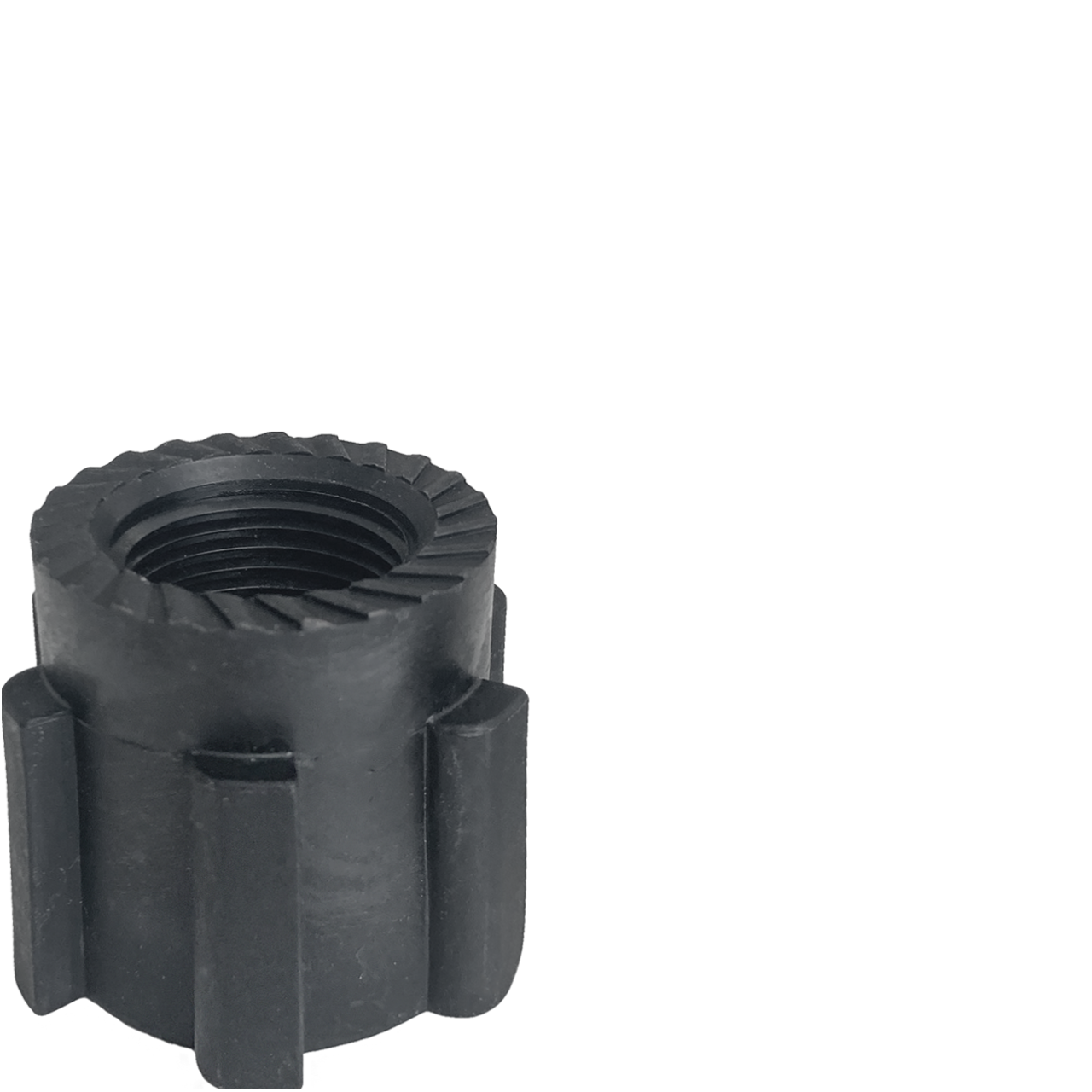 Befestigungsmutter für werkzeuglose Montage 1/2"