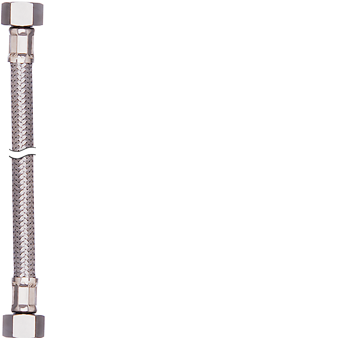 Flexschlauch Ø 12 x 8 mm L 1000 mm 1/2" x 1/2"