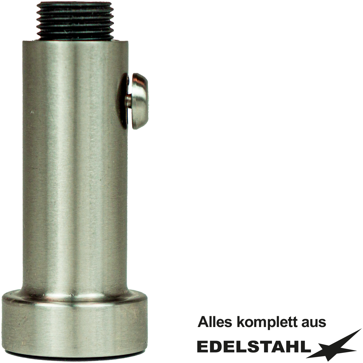 Umstellbrause Edelstahl