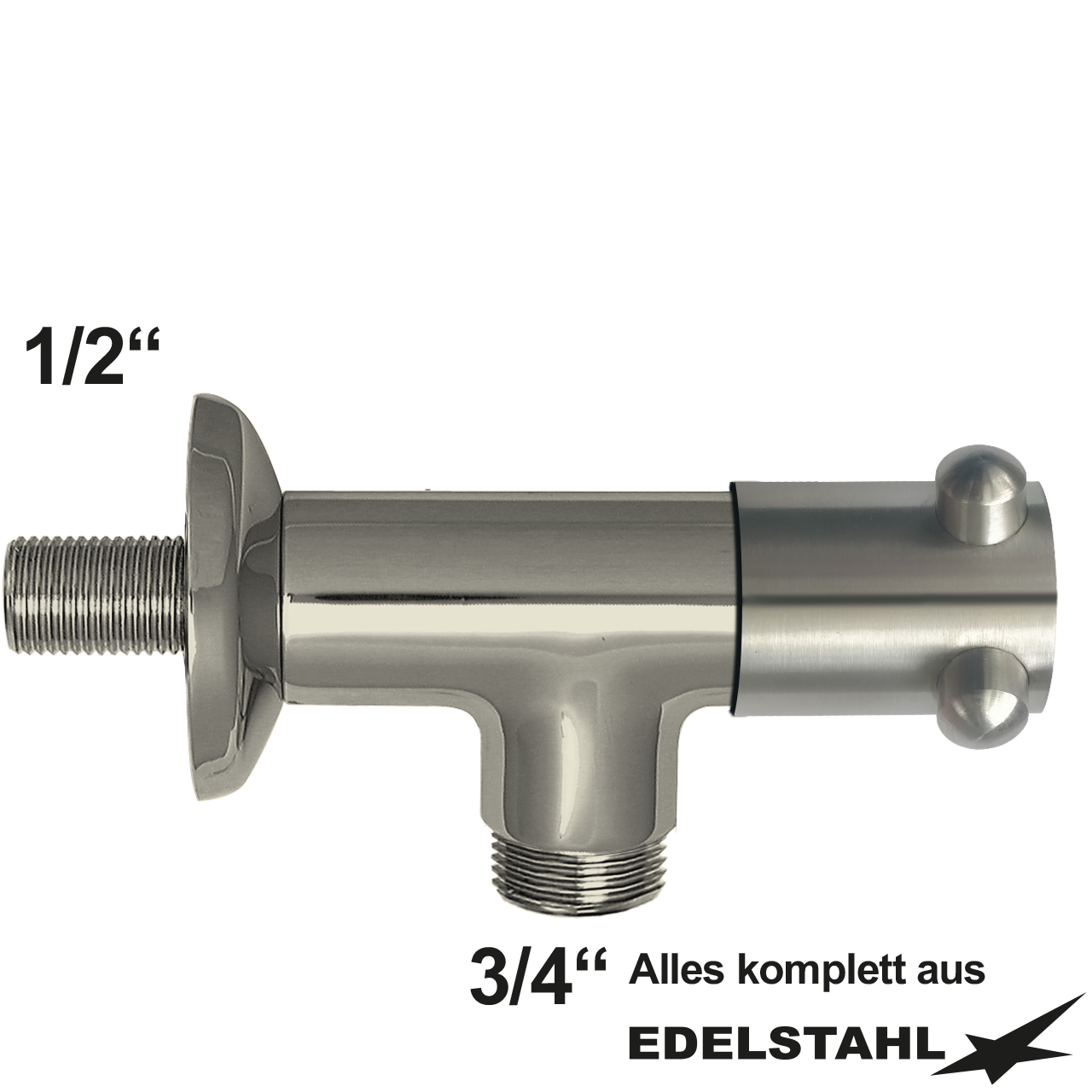 clasix Wandventil 1/2"