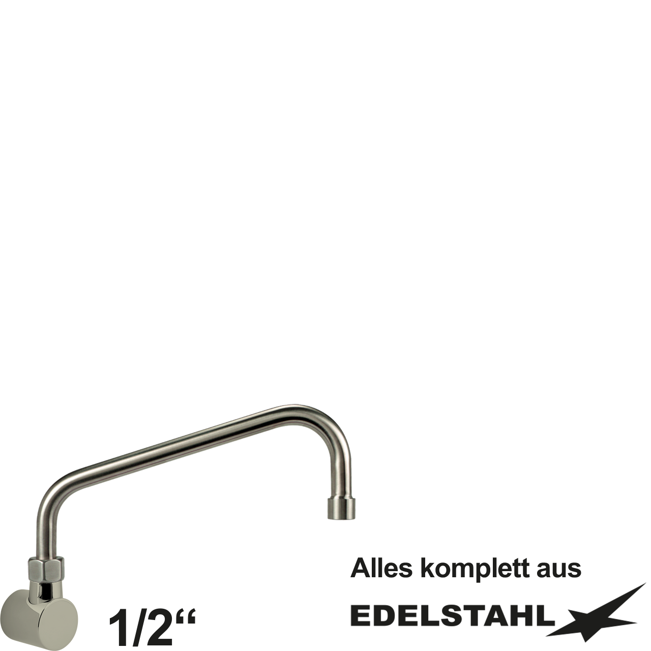 pro Wand-Rohrauslauf oben