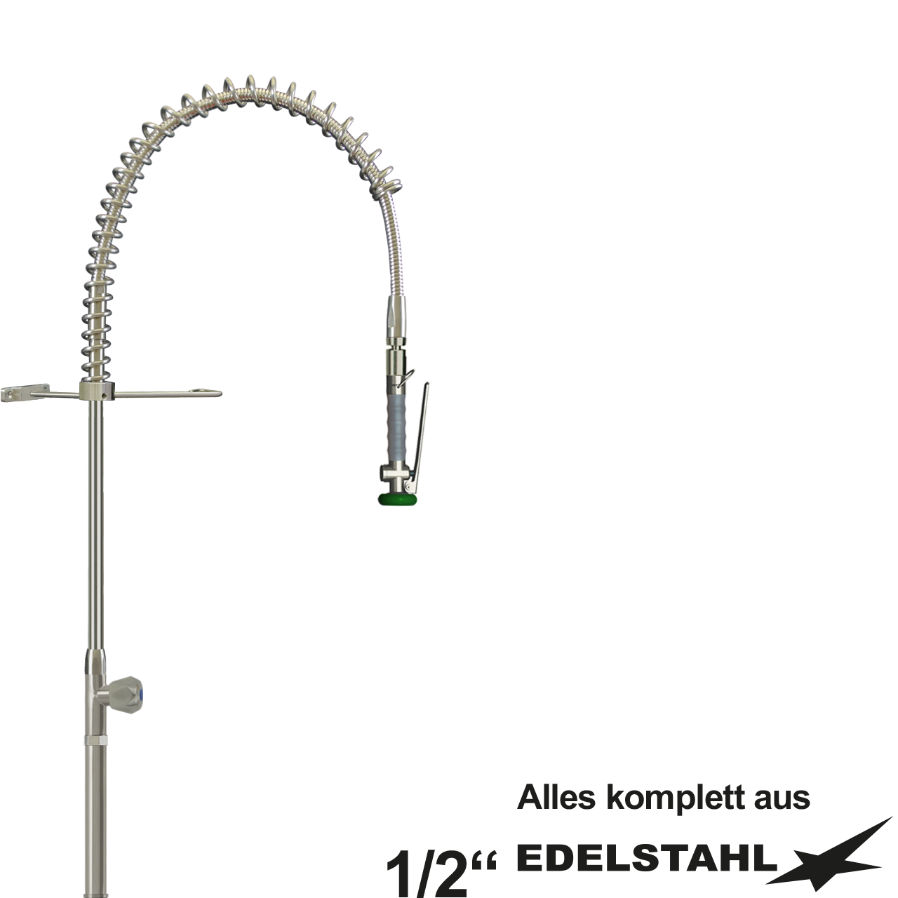 meditop VE-Wasser Brausegarnitur Standventil 1/2"