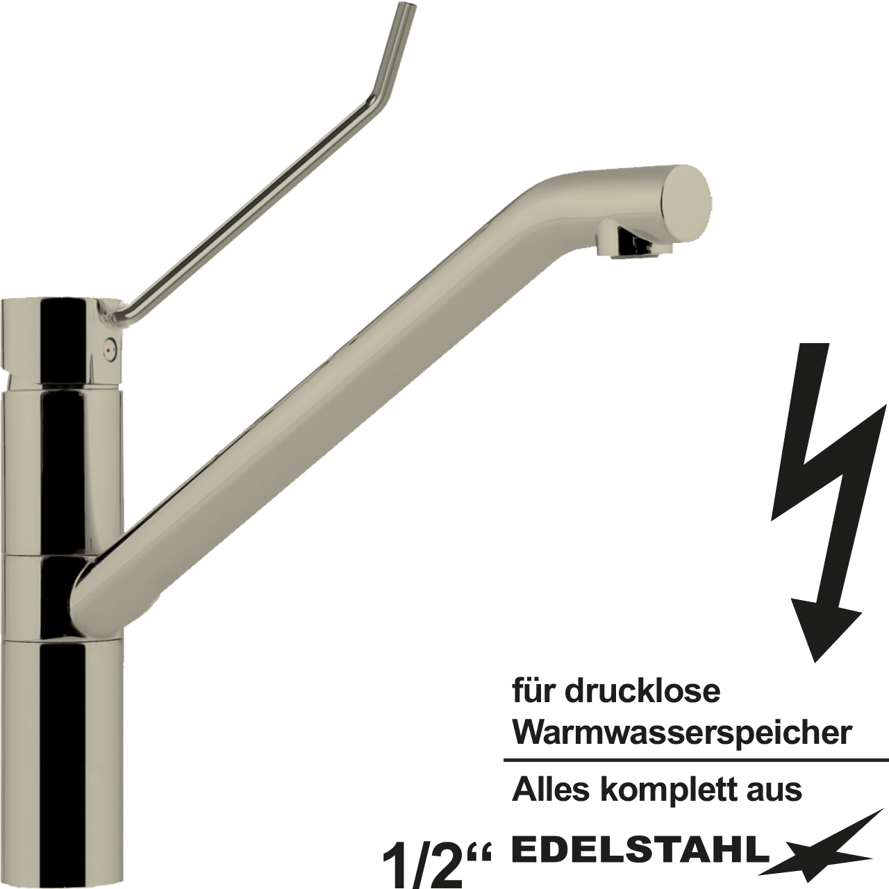 emax Spültischbatterie 1/2" ND