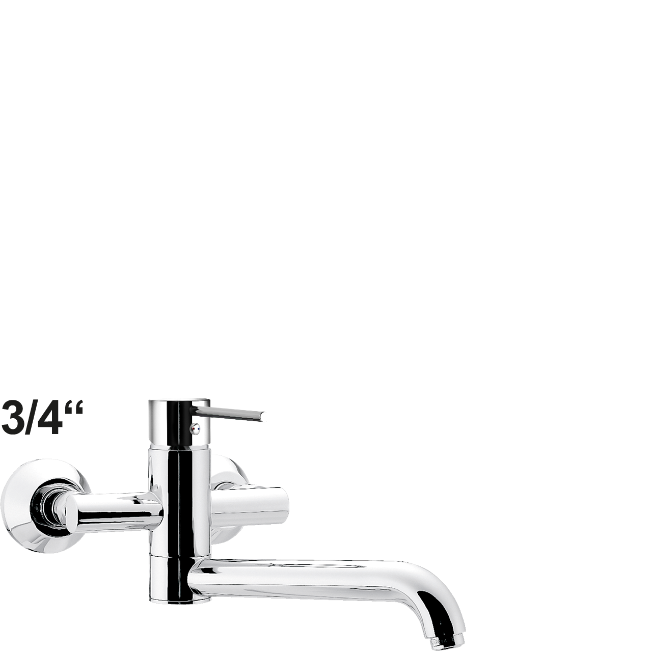 zaya Wandbatterie 3/4"