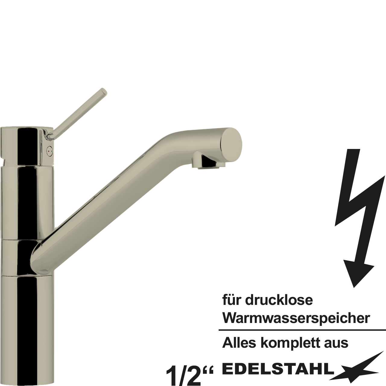 emax Spültischbatterie 1/2" ND