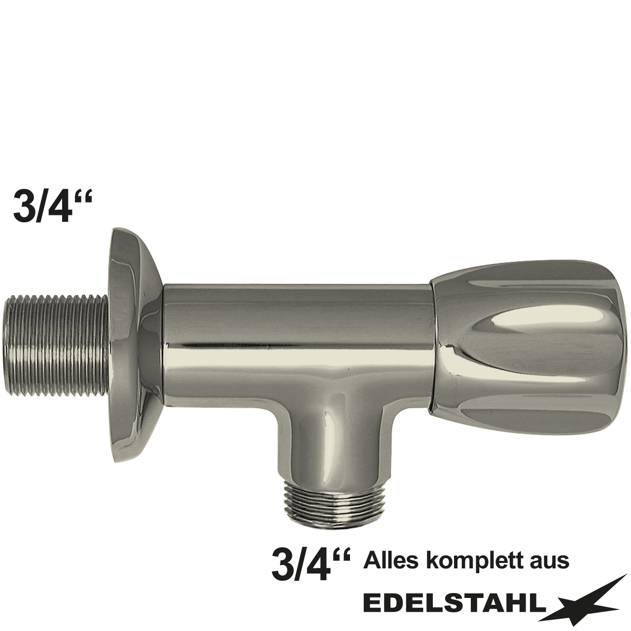clarix Wandventil 3/4"