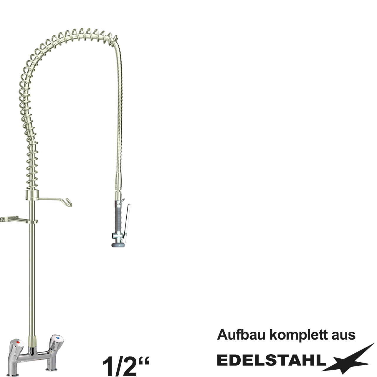 praktic Vorspülbrause 1/2"