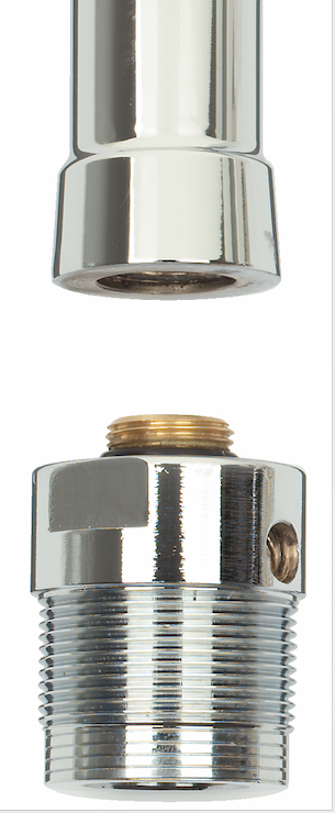 Adapter zu Auslauf X32. Loch-Ø20 x M33 AG