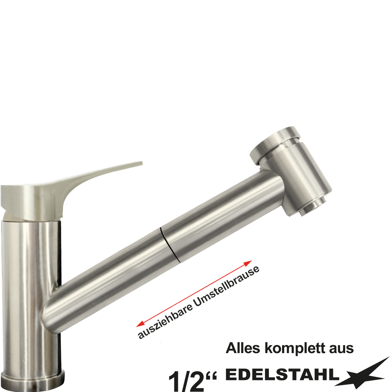 exip Spültischbatterie 1/2"