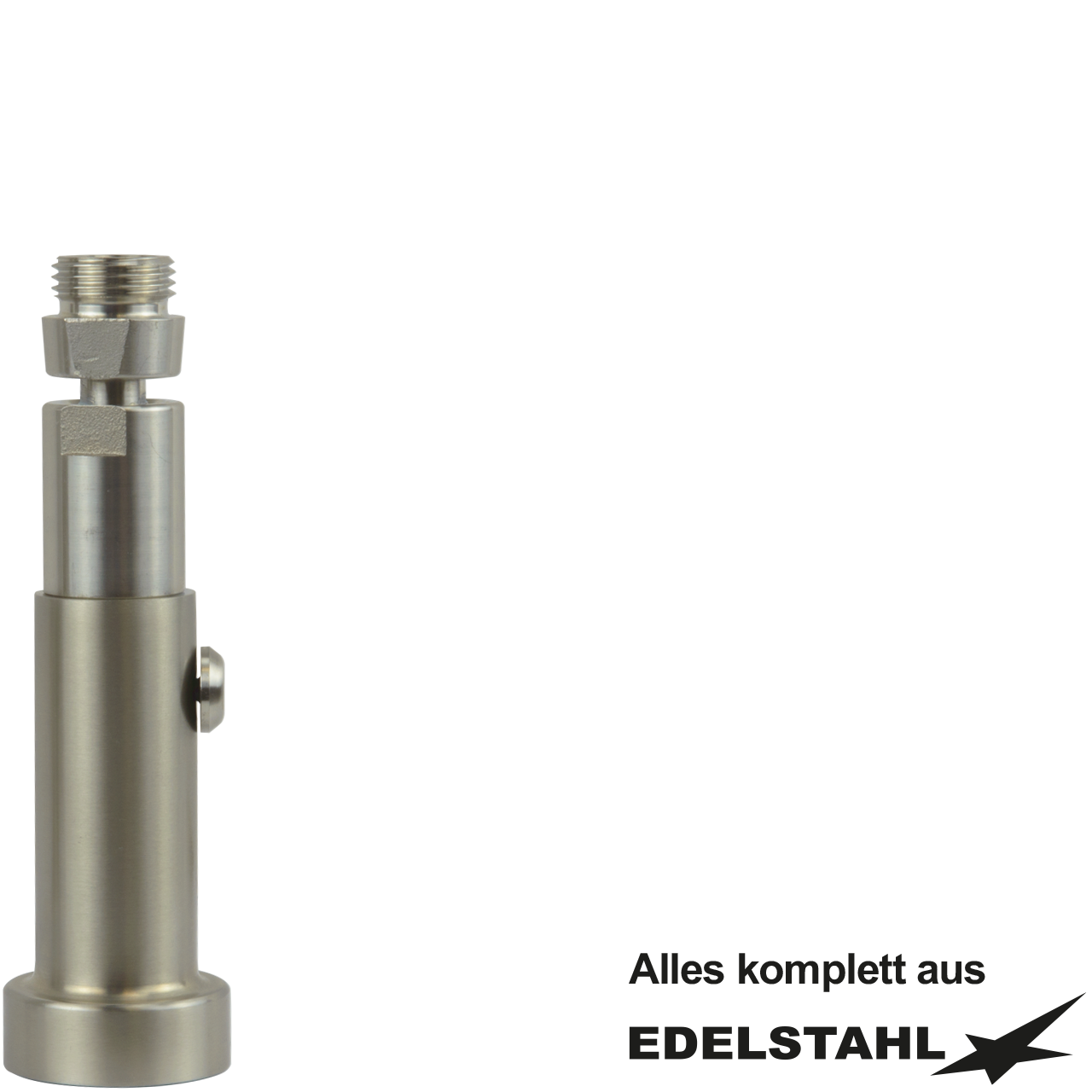 vitamat Gelenk-Umstellbrause Edelstahl 1/2" AG