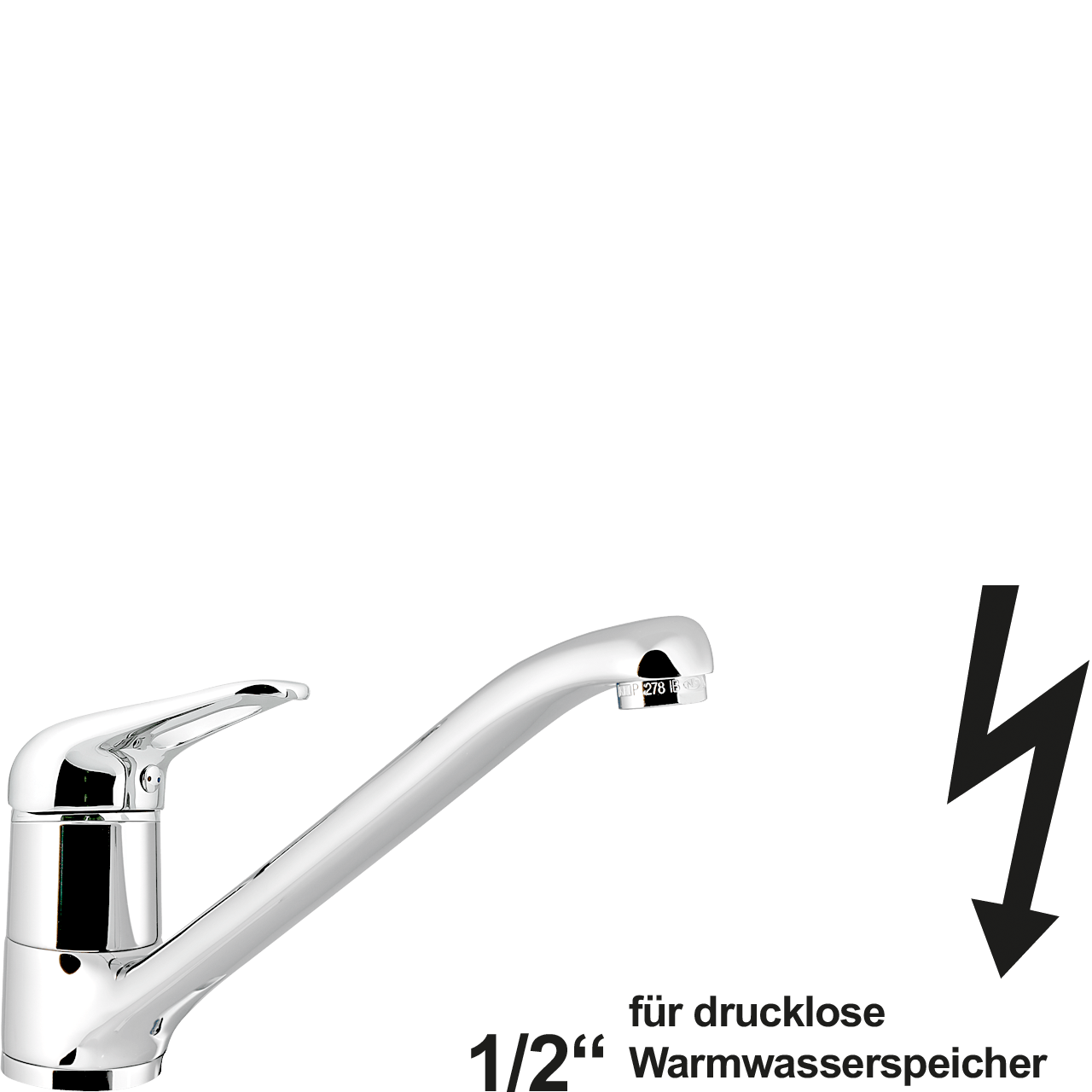 luna Spültischbatterie 1/2" ND