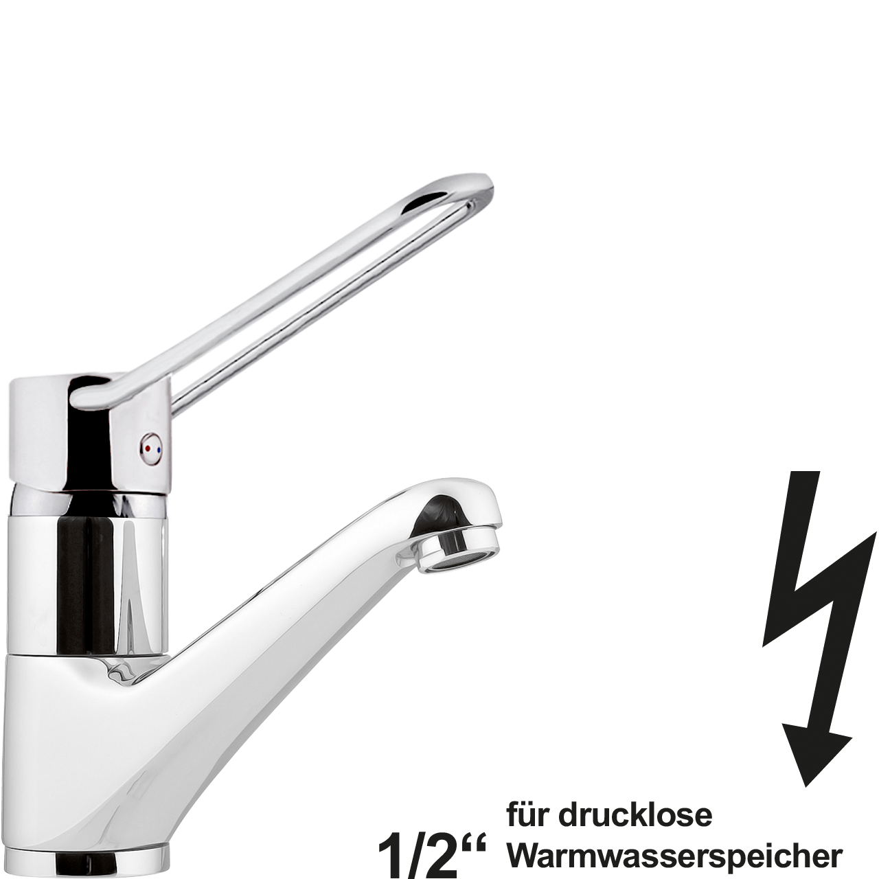 zena Waschtischbatterie 1/2"