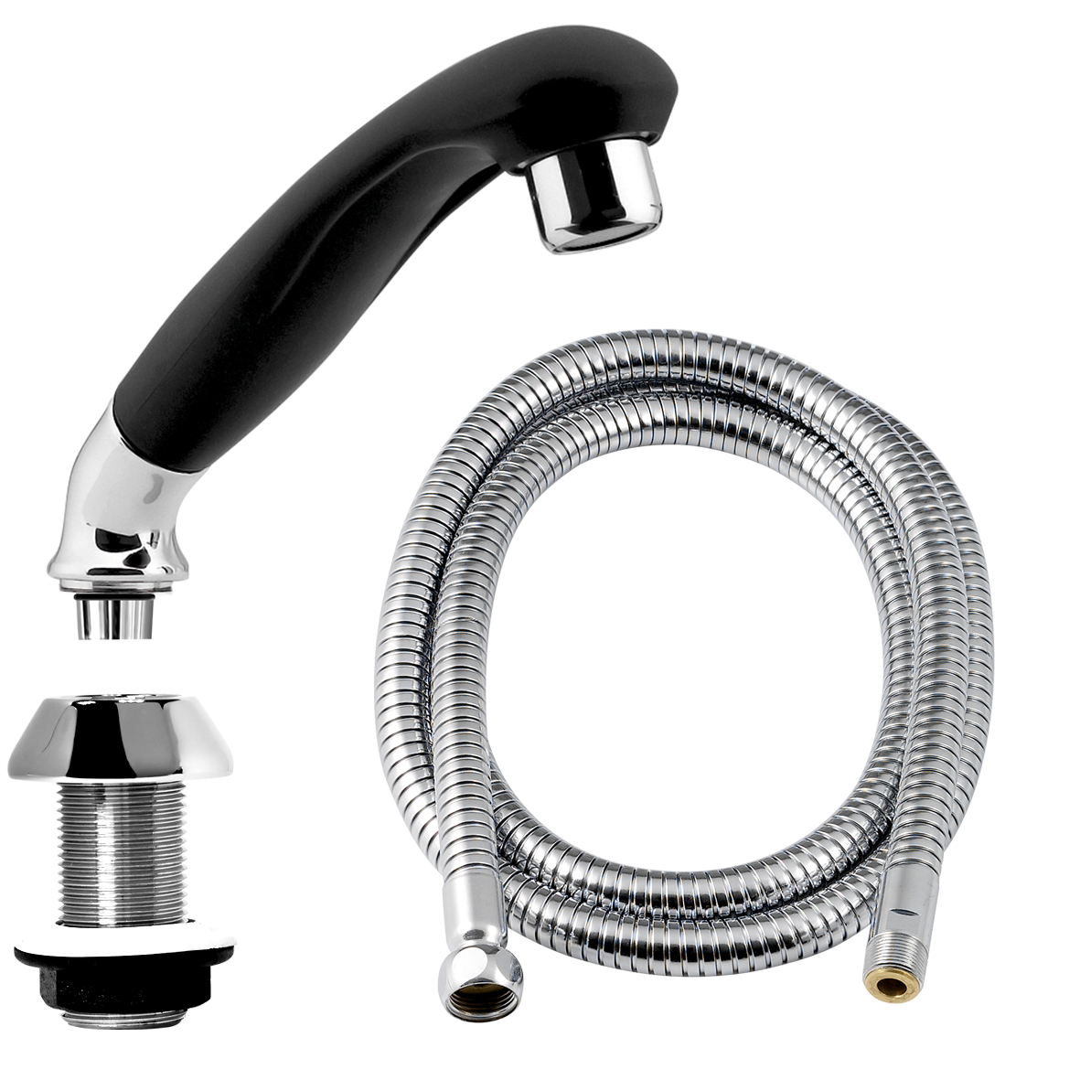 hyra Set aus Brause, Schlauch und Durchführung