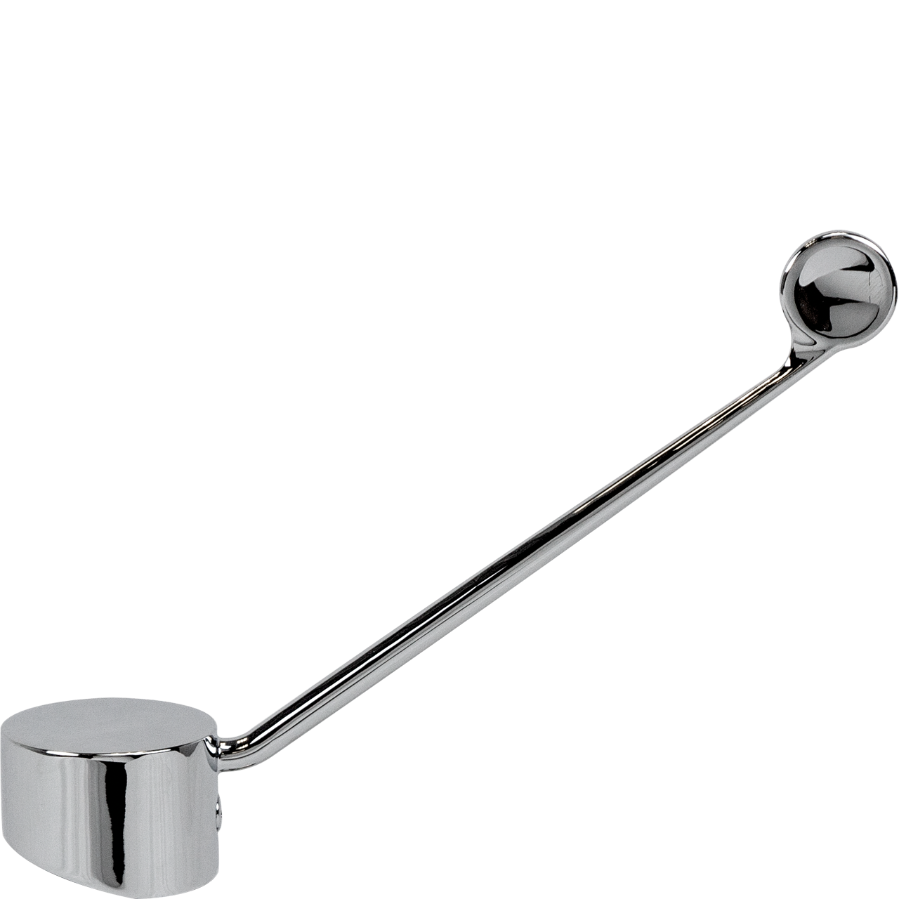 Kochlöffelhebel 30° ZAMAK verchromt zu Kartusche Ø 40 mm