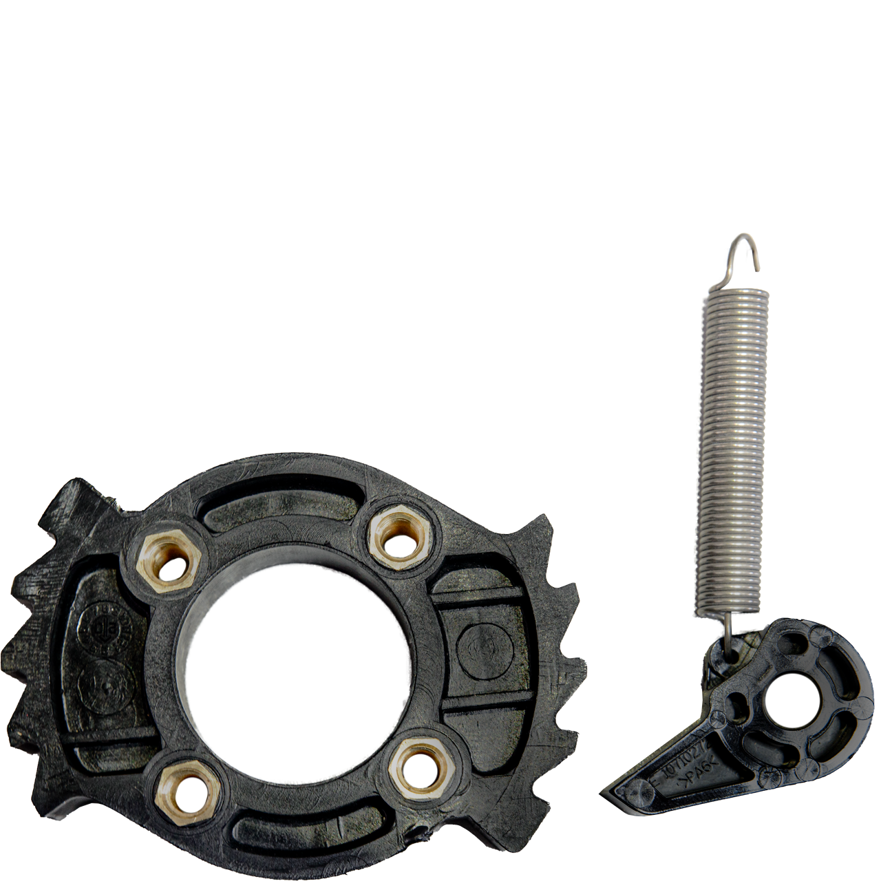 Rastverzahnung zu PowerReel mit VA-Feder 1.4310 und Seegerring