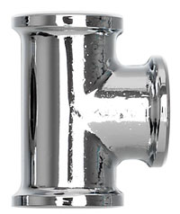 T-Stück 1/2 x 1/2 x 1/2" IG MS roh