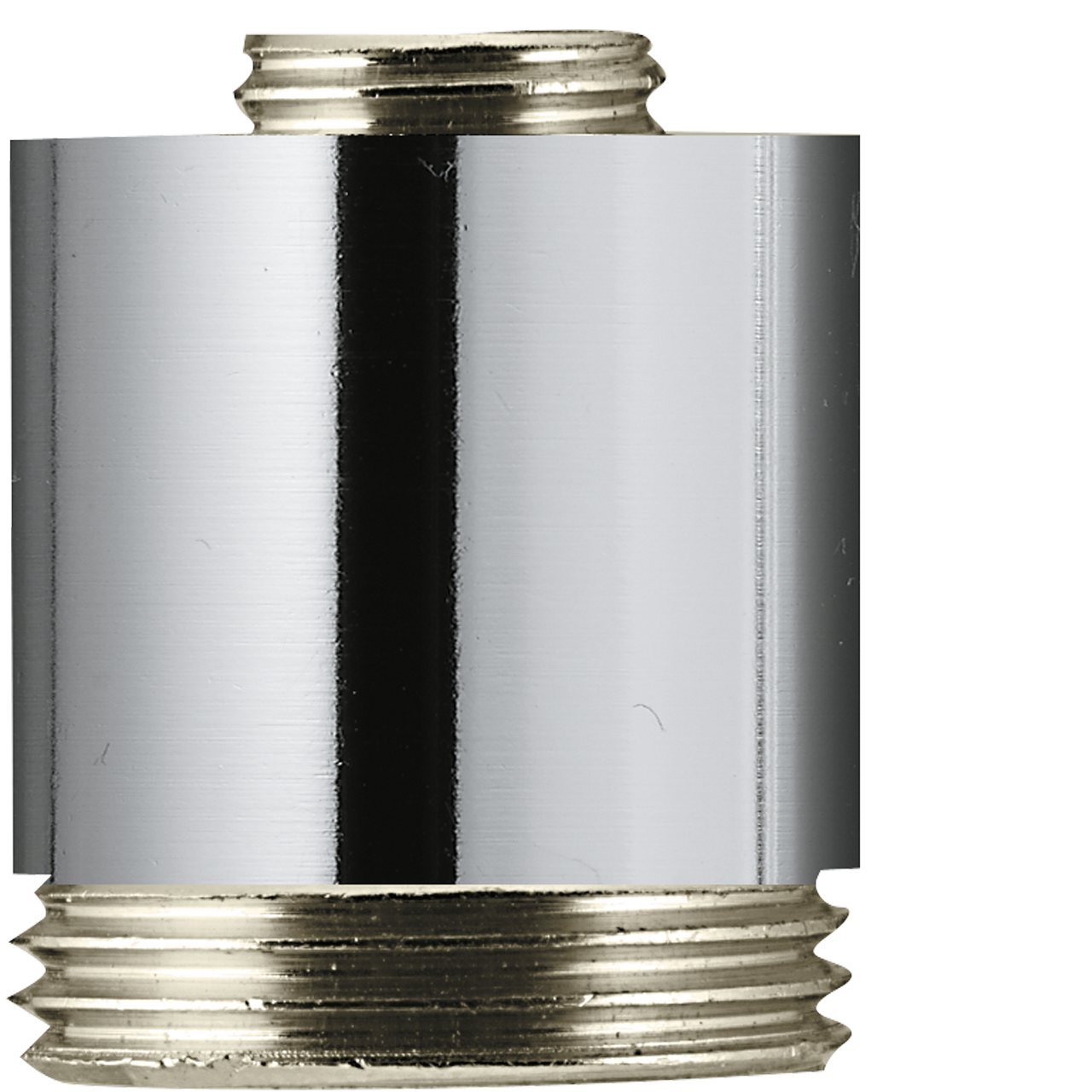 3/8" AG x 3/4" AG iØ 18 mm mit Hülse chrom