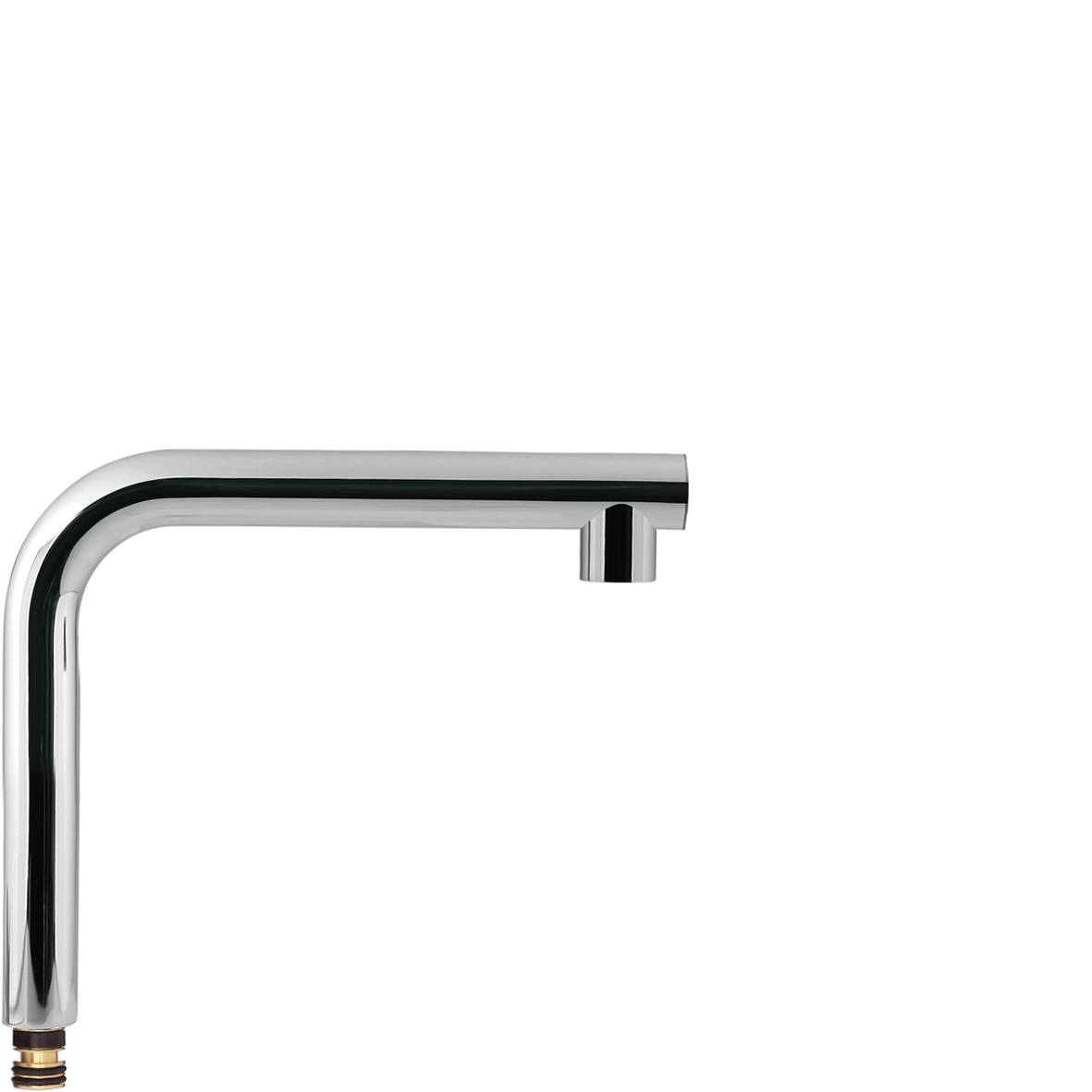 Auslauf L-gerade A200 H160 Rohr Ø24mm