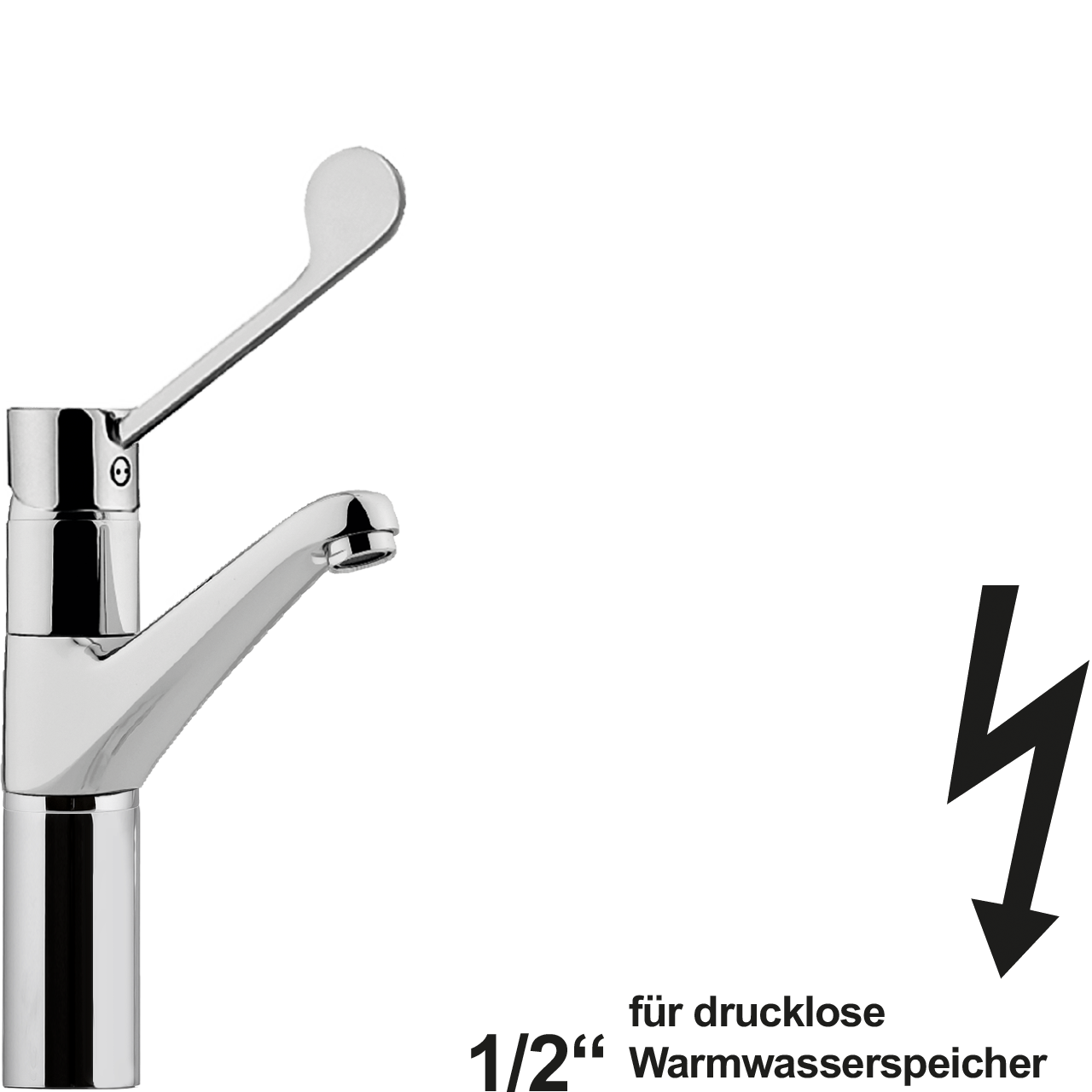 lena Waschtischbatterie 1/2"