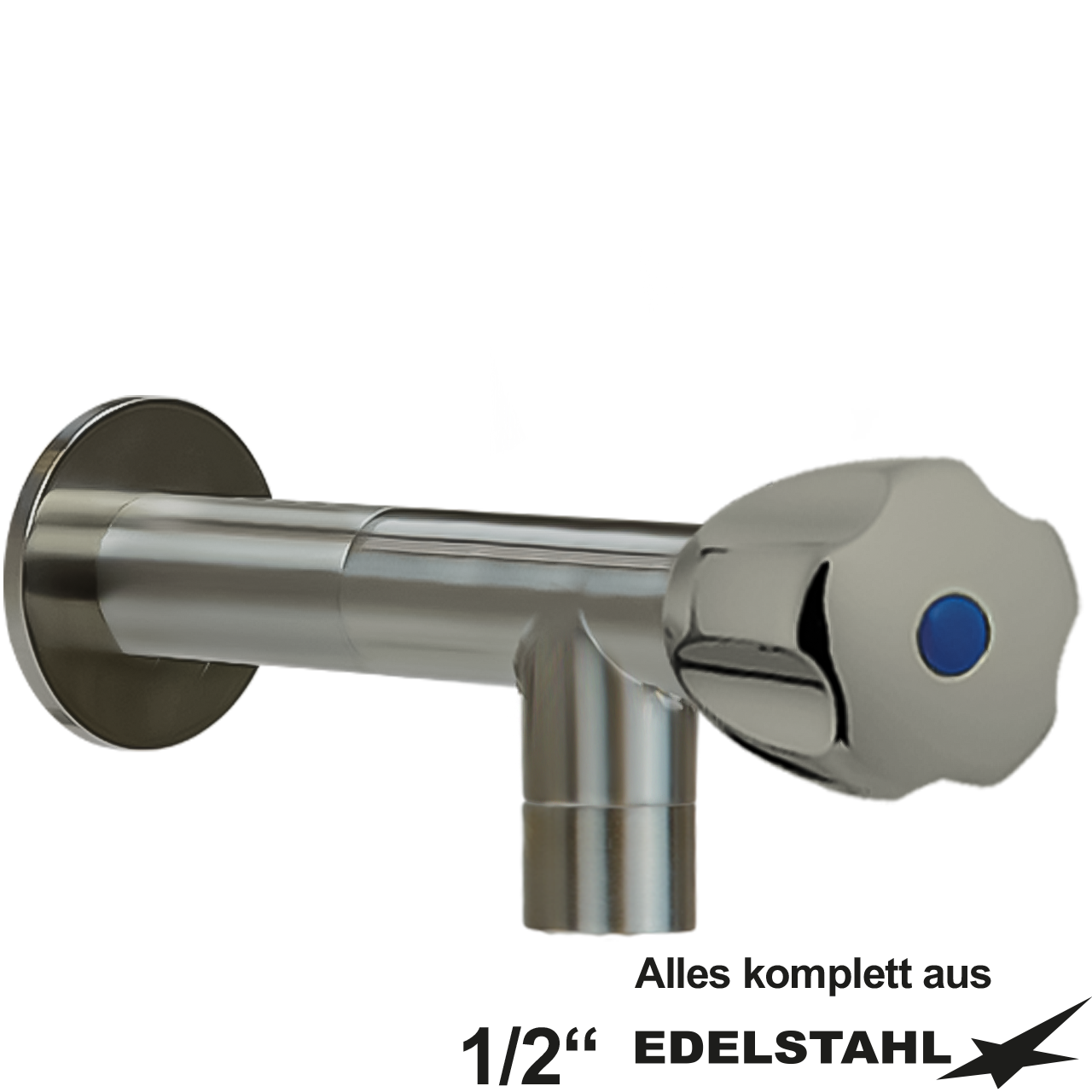 celip Wandauslaufventil starr 1/2"