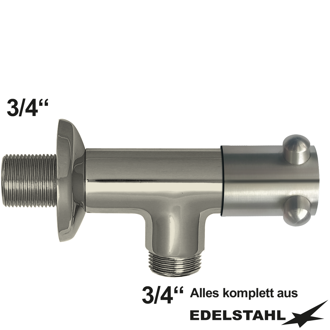 clasix Wandventil 3/4"