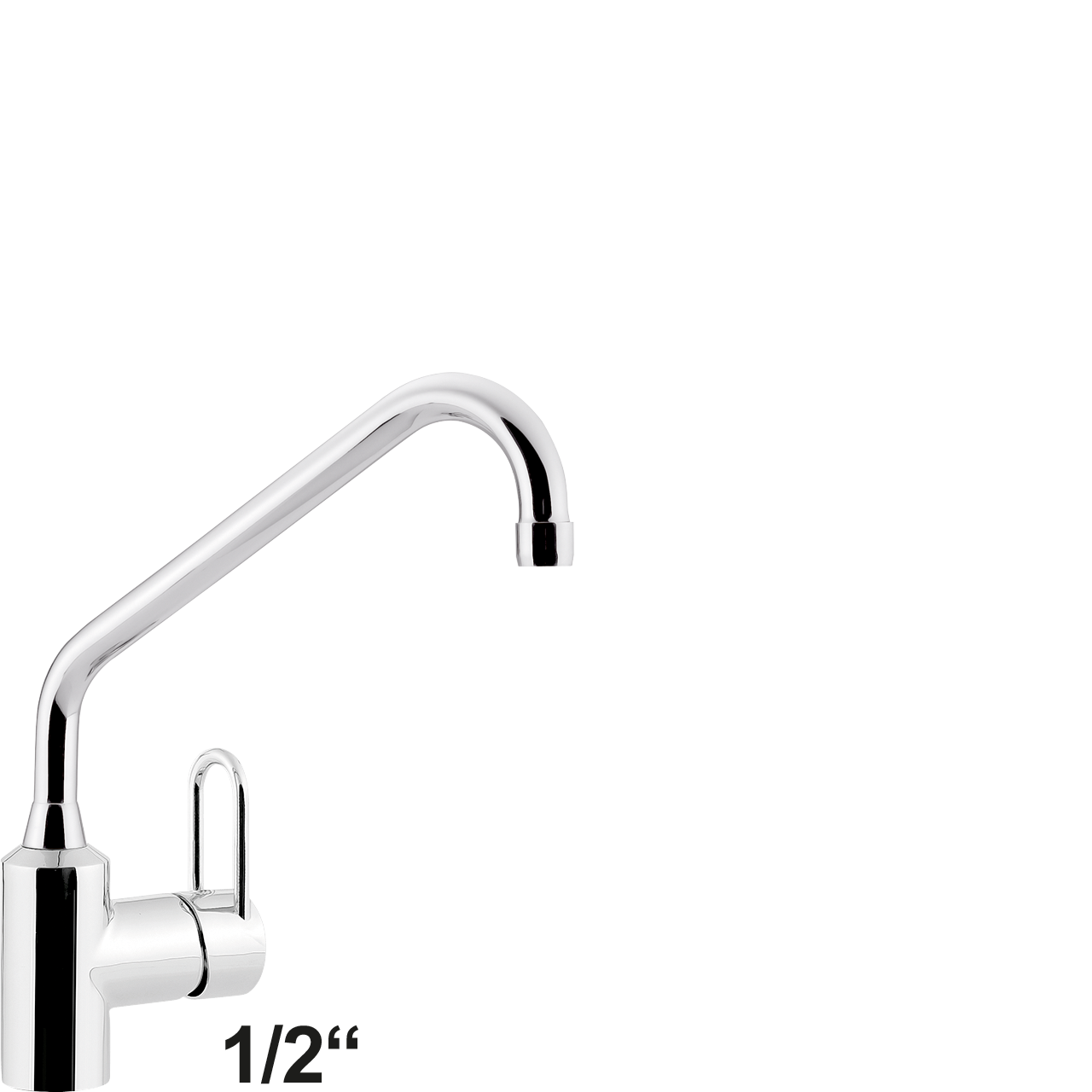 profi Einlochbatterie 1/2"