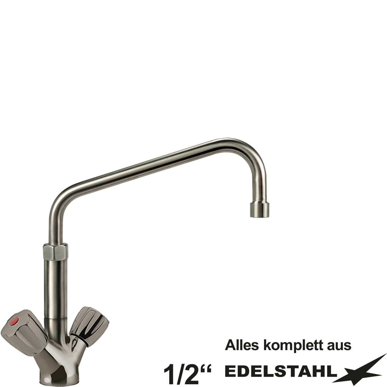 classic Einlochbatterie 1/2"