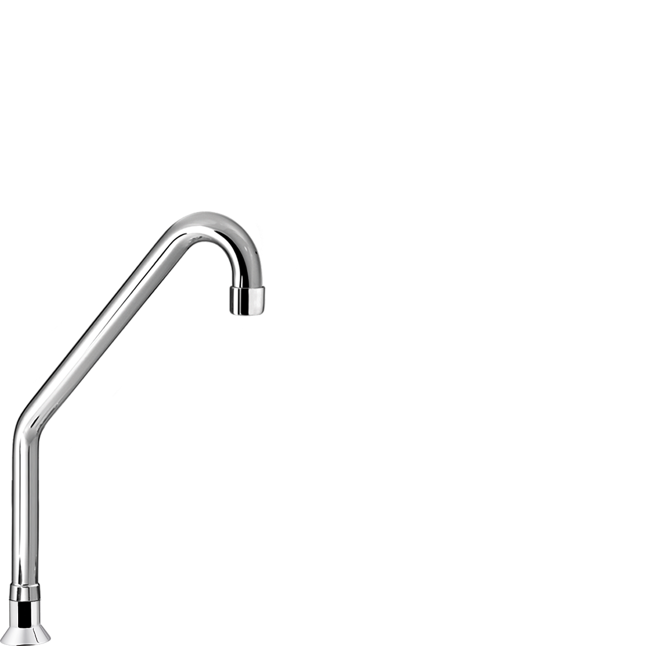 pro Stand-Rohrauslauf 1/2"