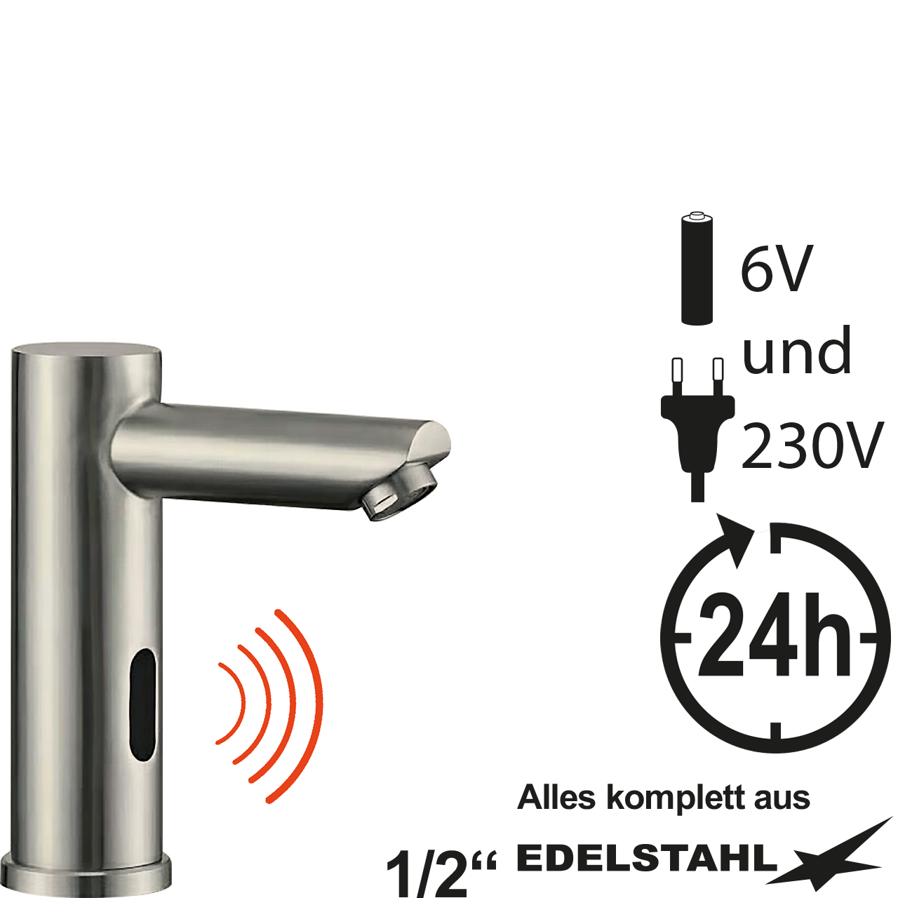 ping Sensor-Standventil 1/2"