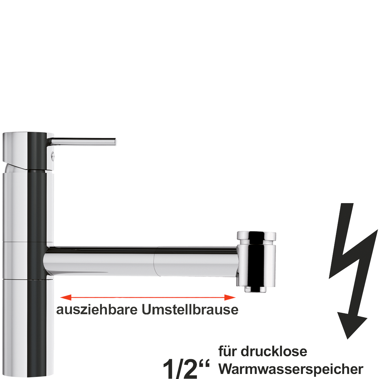xera Spültischbatterie 1/2" ND