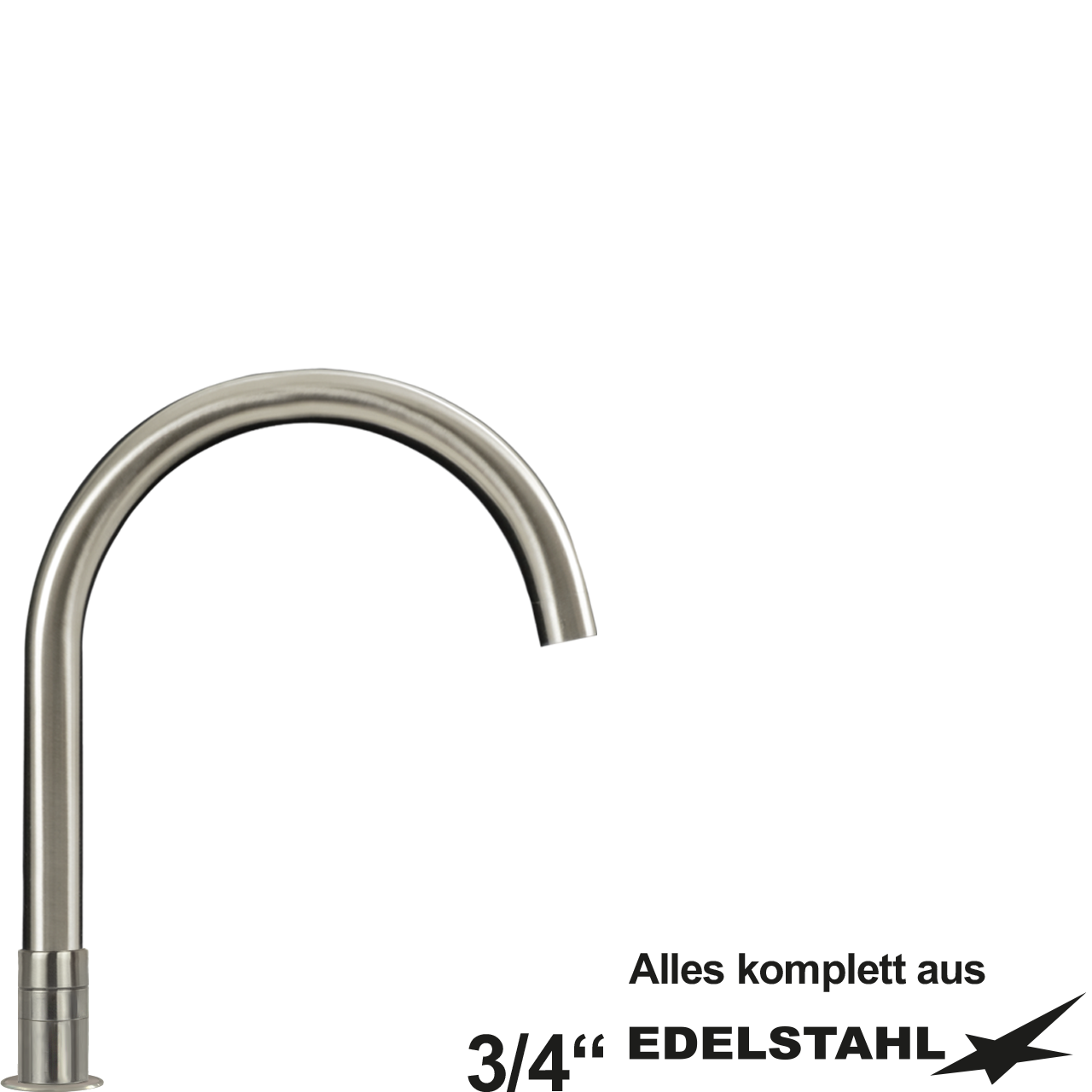 pro Stand-Rohrauslauf 3/4"