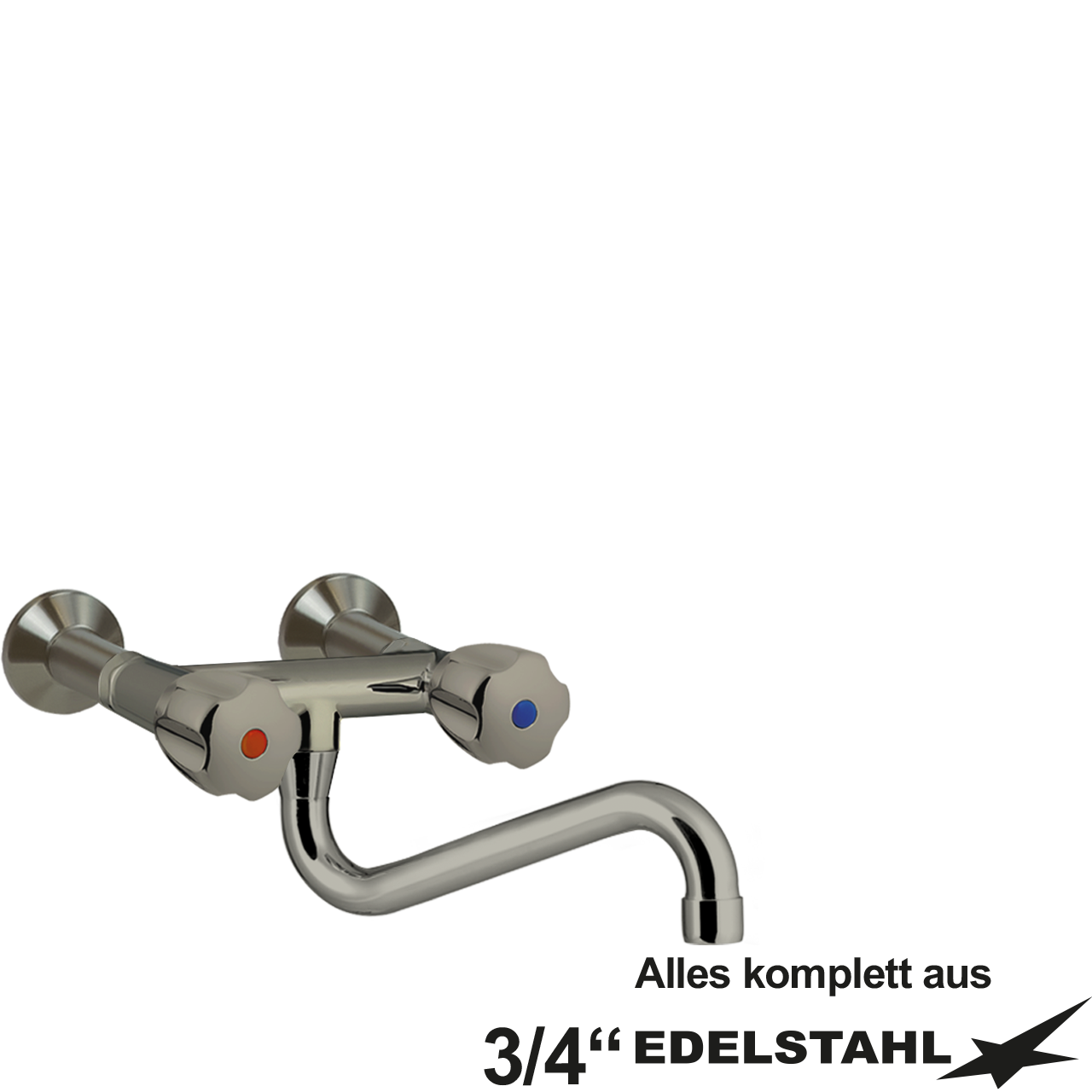 classic Wandbatterie 3/4"