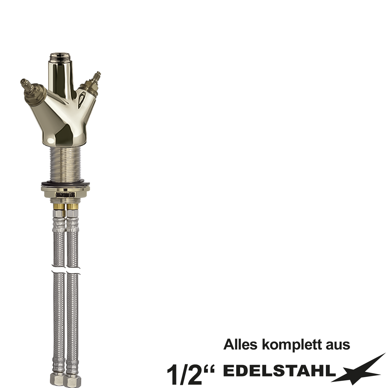 classic ELB-Körper V2A 1/2" ohne Griffe