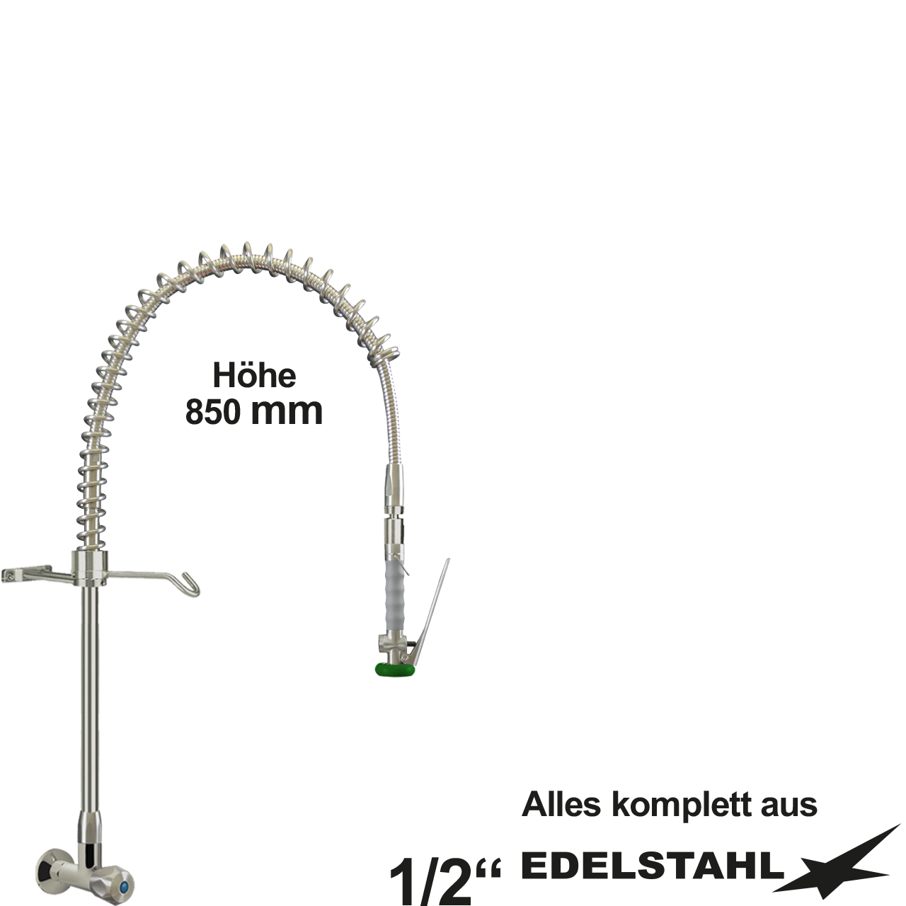 Becker Instrumentenbrause VE 850mm 1/2"