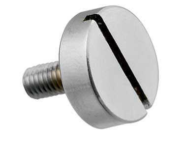 Schlitzschraube M4 x 14,5 mm - Kopf-Ø 14 H4,5 mm