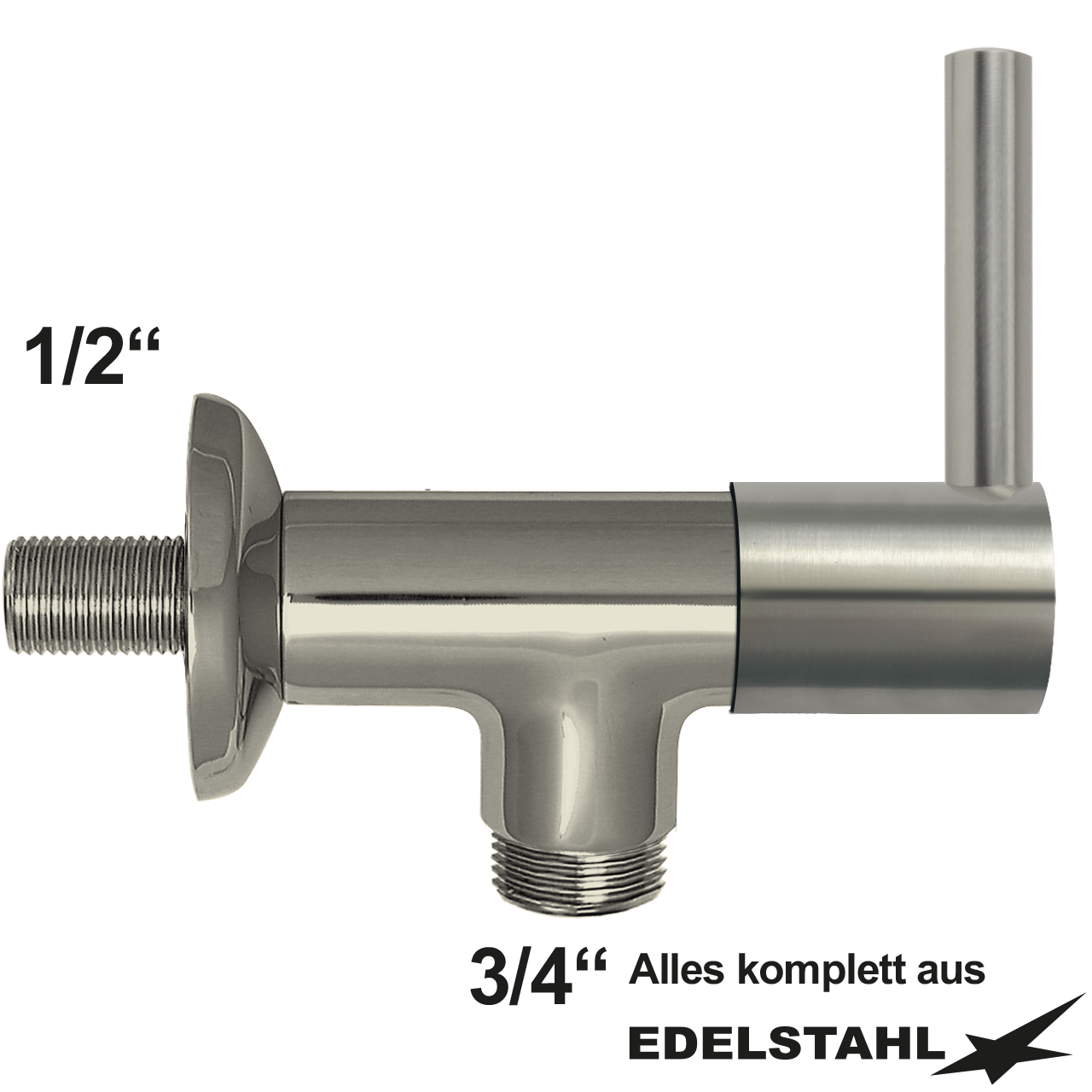 clamix Wandventil 1/2"