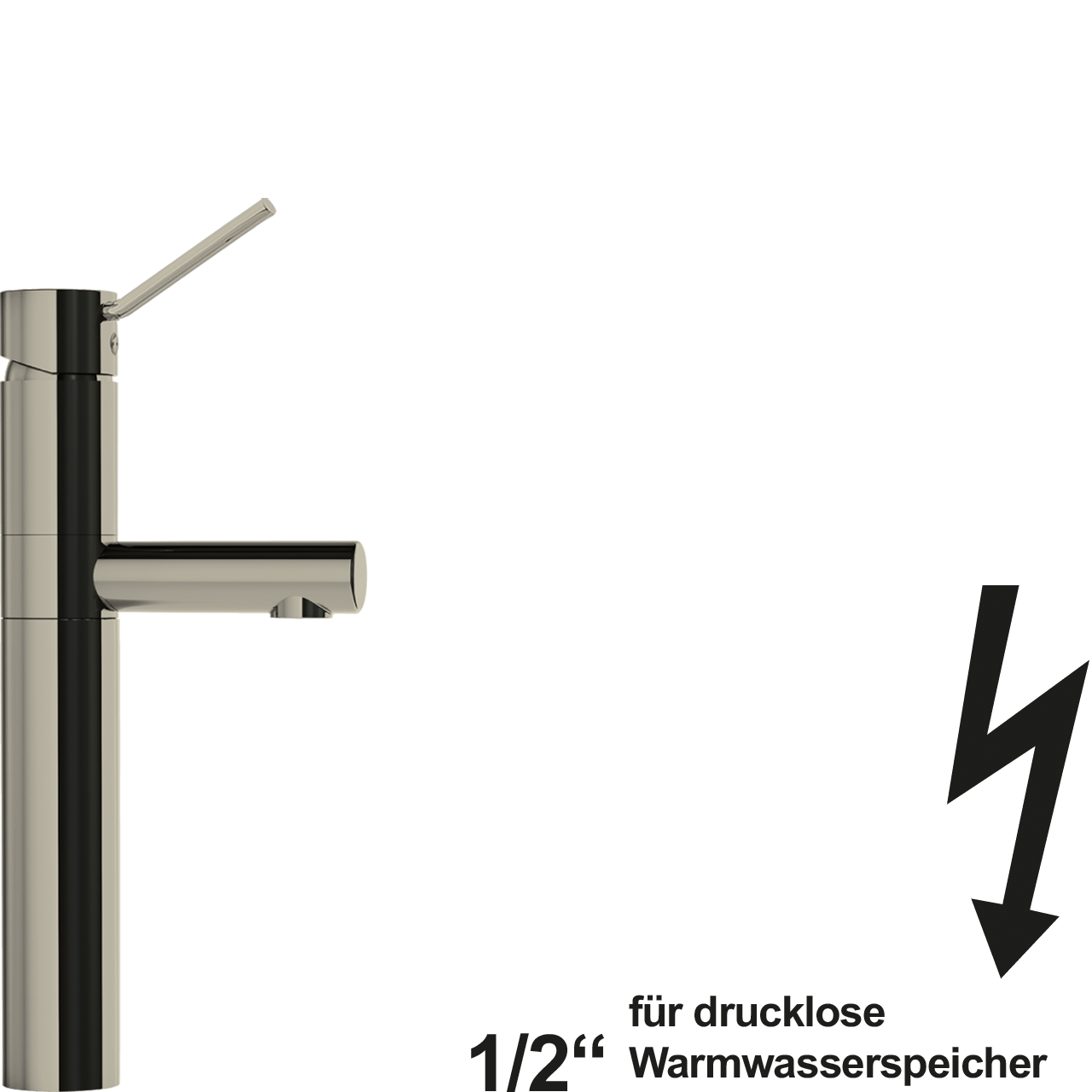 evox Waschtischbatterie 1/2" ND