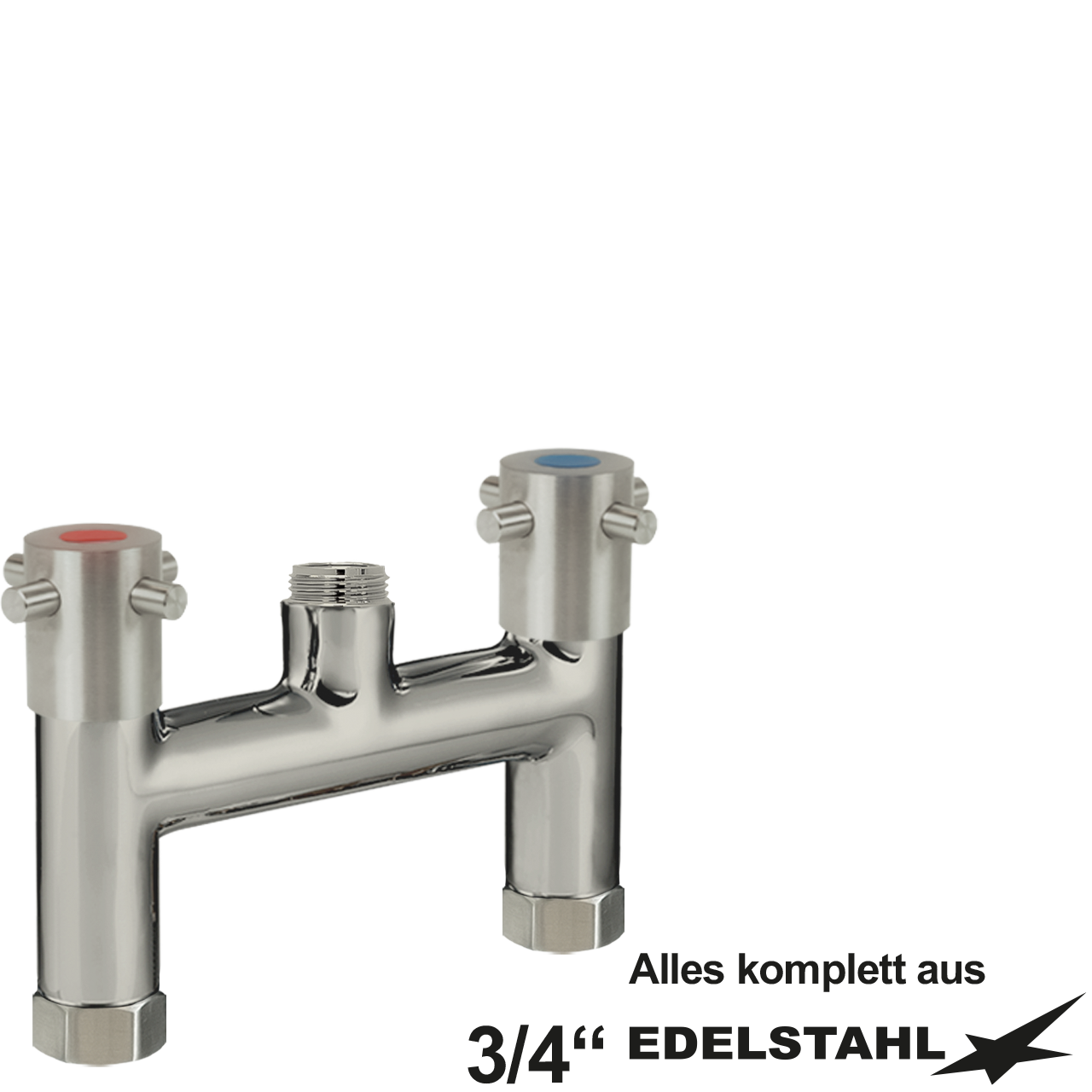 luxar Standbatterie-Körper V2A 1/2"