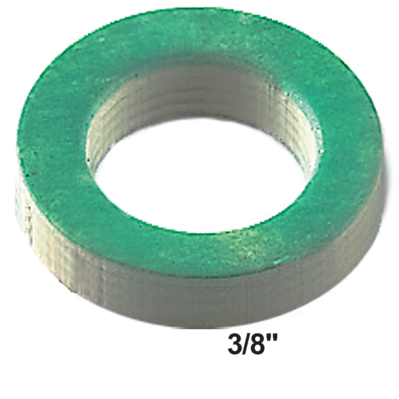 Flachdichtung hart 15 x 9 x 4 mm zu 3/8"