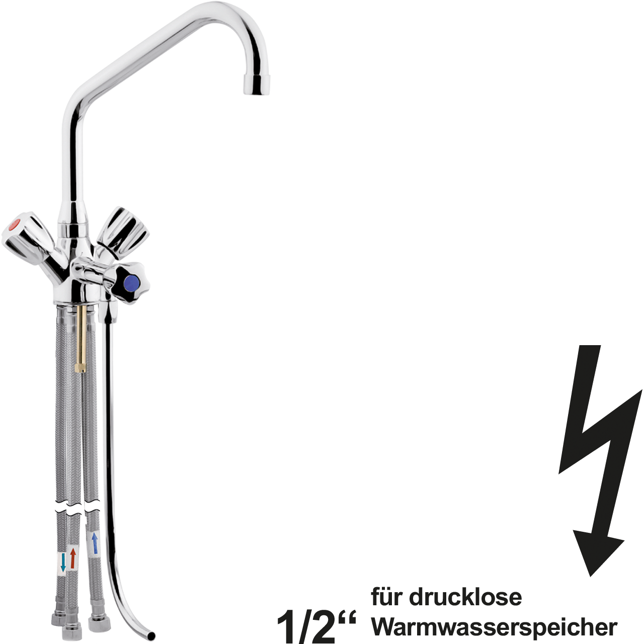 fresh Thekenarmatur 1/2" ND