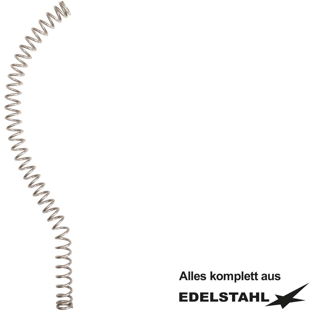 Tragfeder zu Geschirrspülbrause V2A