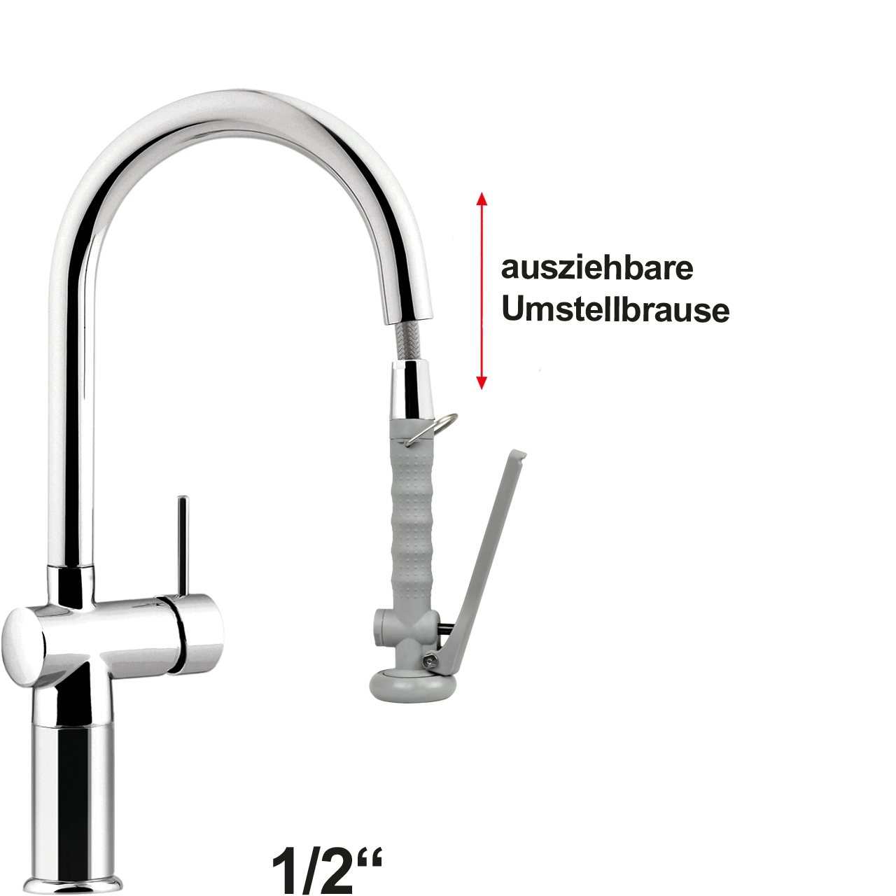 vario Handspülbrause 1/2"