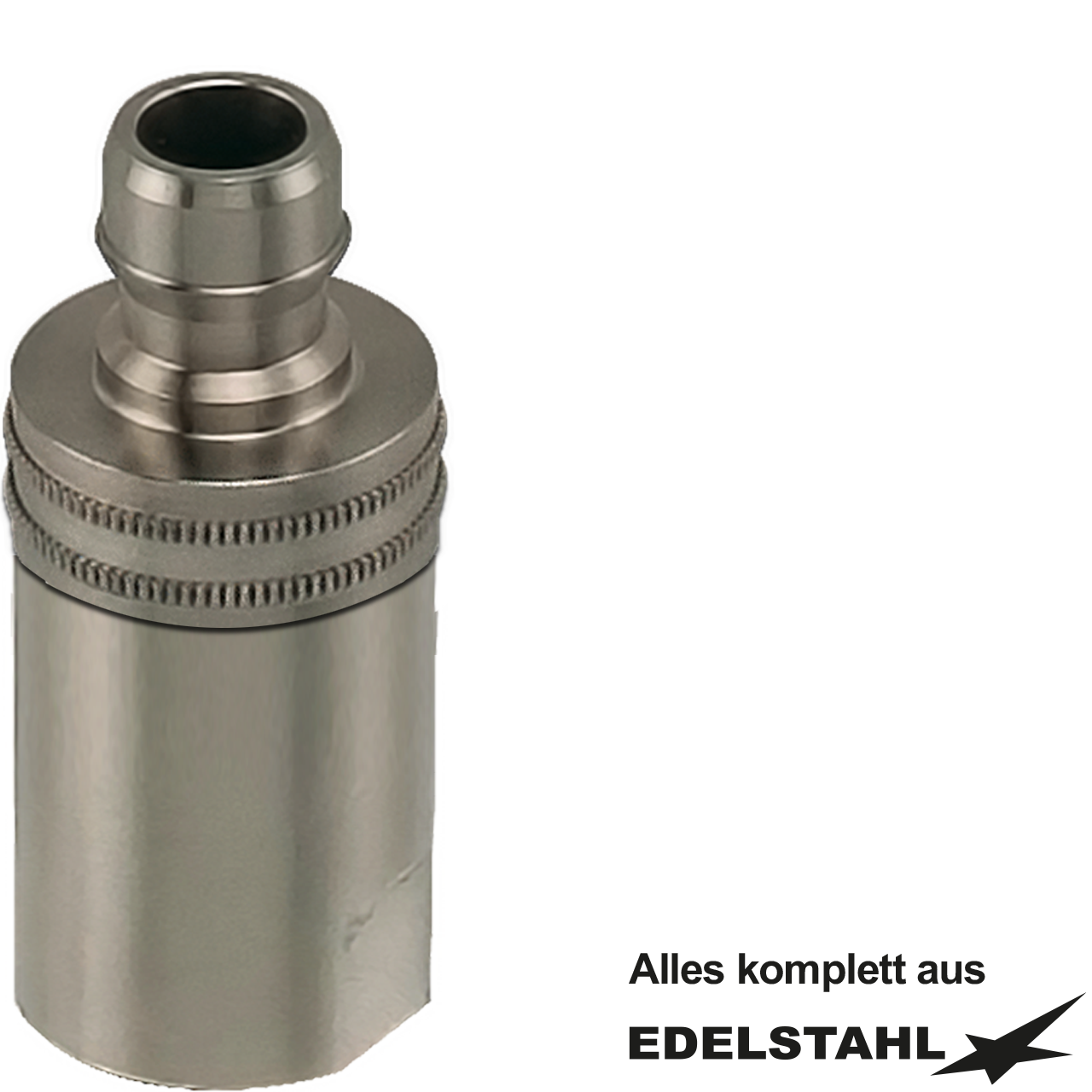 Verschraubung 3/4" mit Stecker V2A