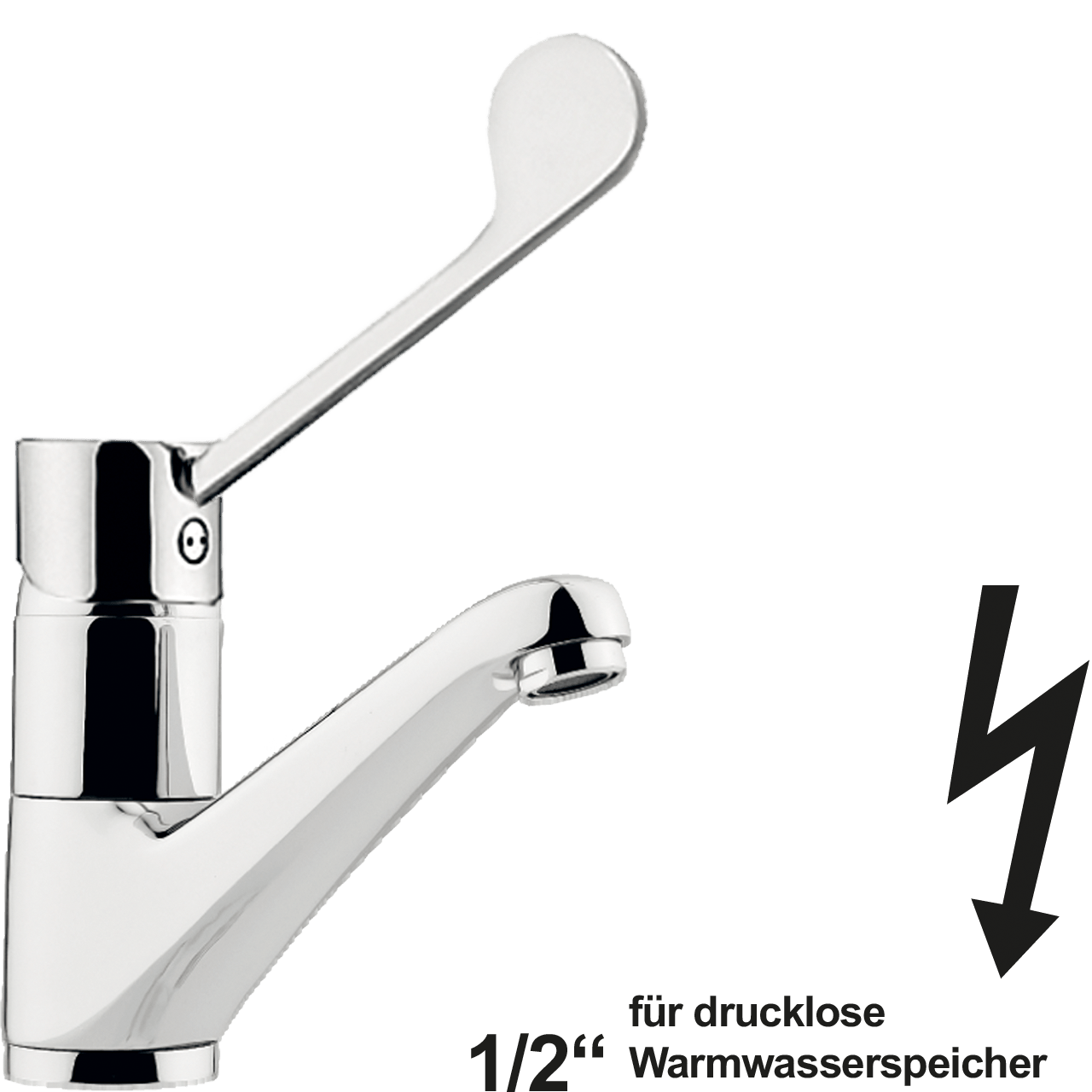 lena Waschtischbatterie 1/2"