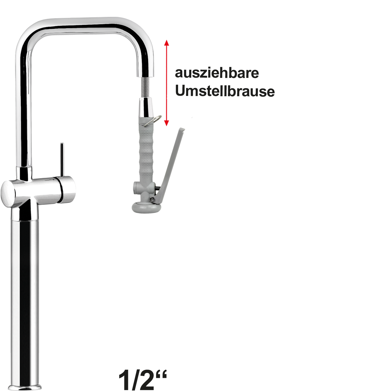 vario Handspülbrause 1/2"