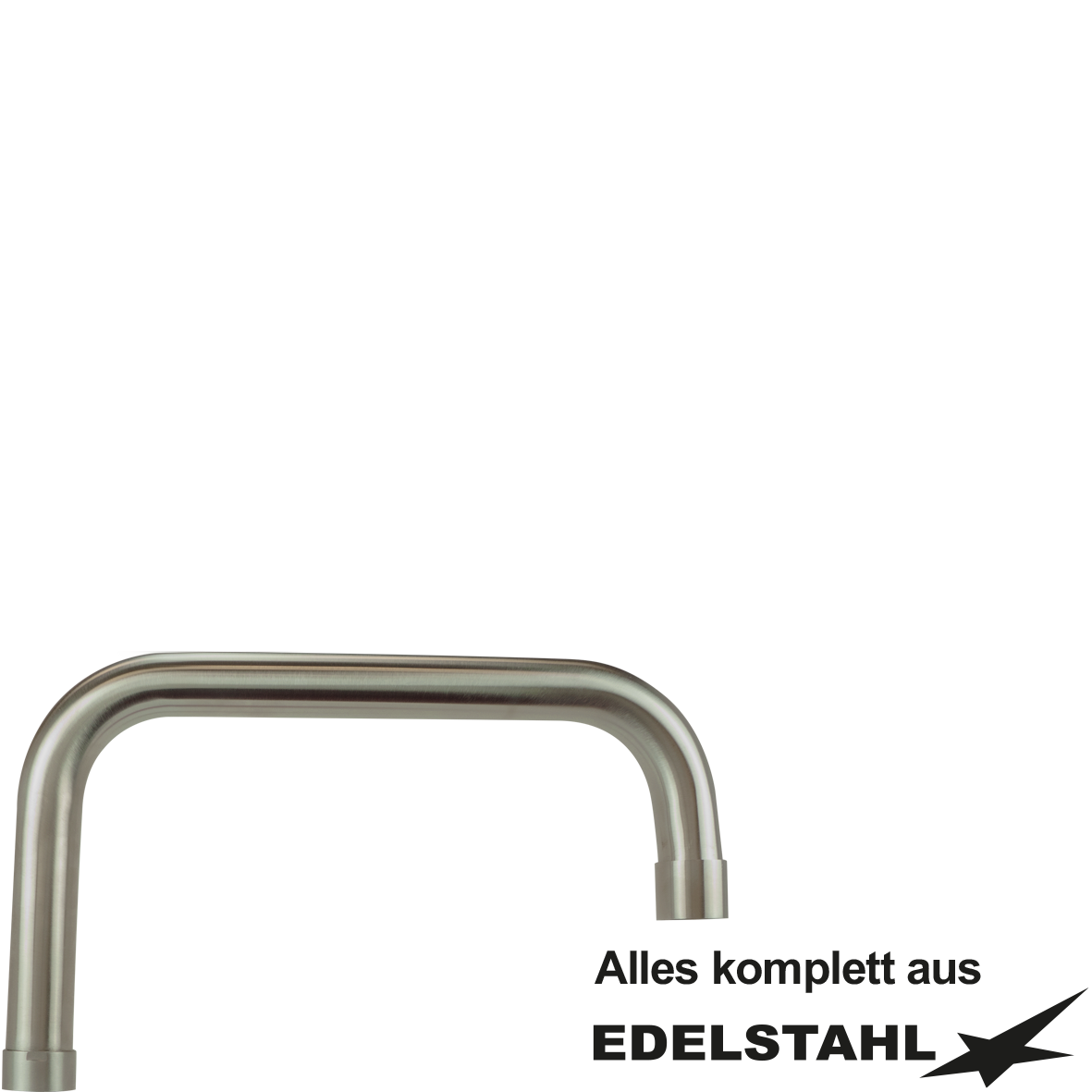 Auslauf HU Ø25 H60 geschraubt V2A